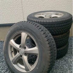 受取者決　22年製　ヴェルファイア　スタッドレス　215/65R16　4本　バリ溝品