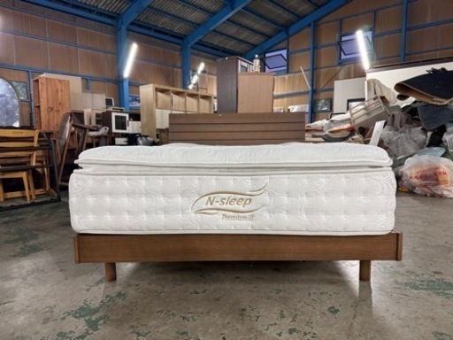 税込¥6600??‍♂️新生活に♪ニトリ☆ダブルベッド☆140サイズ☆中古☆格安です！
