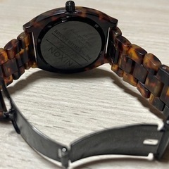 NIXON ニクソン  タイムテラー 腕時計 ベッコウ柄（電池付）手首約13〜14cmの画像