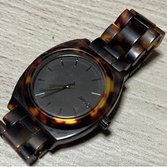 NIXON ニクソン  タイムテラー 腕時計 ベッコウ柄（電池付...