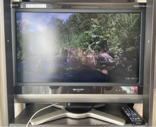 テレビ26V  SHARP LC-26D50  AQUOS 世界の亀山モデル
