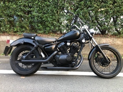 ★ヤマハ★ビラーゴ250★オールブラック★シンプルカスタム