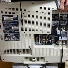 【お譲り先決定しました】 ★取りに来れる方のみ★ パナソニック ビエラ 22型 2010年製(リモコンなし)の画像