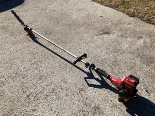 【引き取り限定】草刈り機　ニシガキバリカン名人装着