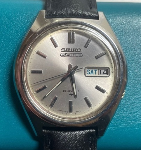 SEIKO5 ACTUS 自動巻き　腕時計