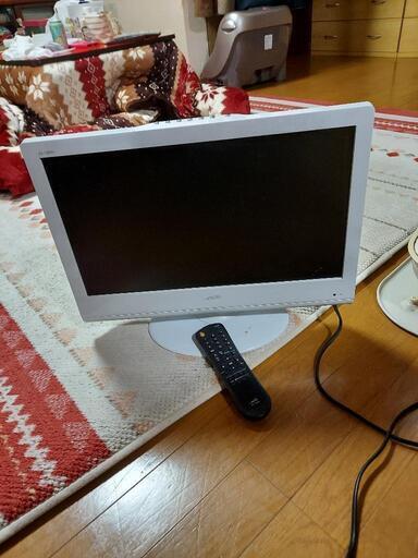 小型テレビです！18.5インチ