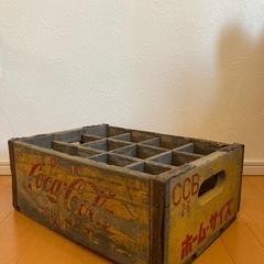 【断捨離】コカコーラ瓶木箱