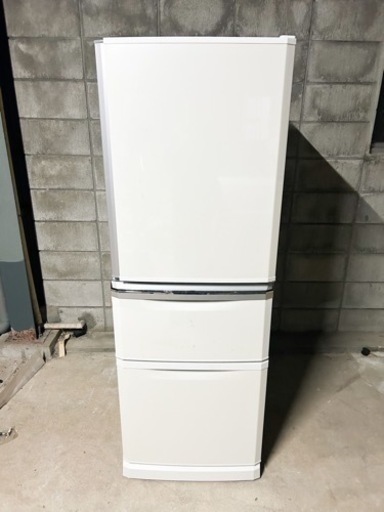 2017年製 三菱 3ドア冷蔵庫 MR-C34C-WR 新生活 引越し 転勤 大容量 335L