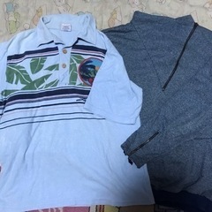 トレーナーとポロシャツ