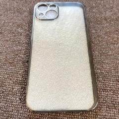 iPhone13 クリアケース　シルバーの画像
