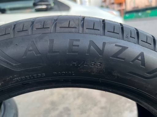 BRIDGESTONE ALENZA H/L33 225/45R18 新車外し サマータイヤ