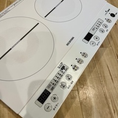 IHコンロ　2口【アイリスオーヤマ】