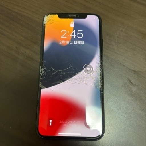 iPhone X 256GB SIMフリー バッテリー容量78%