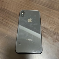 iPhone X 256GB SIMフリー バッテリー容量78%の画像
