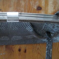 レトロな革っぽいハンドバッグ☆の画像