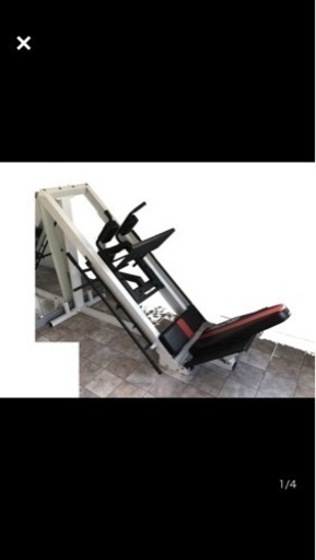 【値下げ】アイロテック　レッグプレスマシン　直接引き取り限定　千葉県柏市発