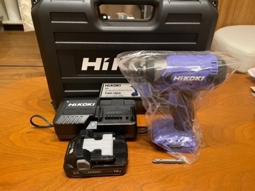 未使用品　HIKOKI インパクトドライバー　FWH-18DA