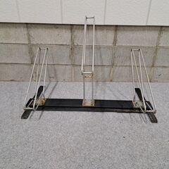 自転車スタンド 3台用 スチール製 幅100cm×奥行58cm×...