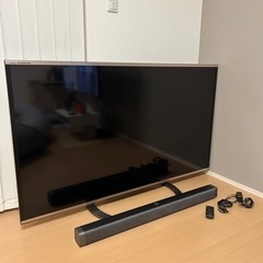 【使えます】シャープ60インチテレビ&スピーカーセット