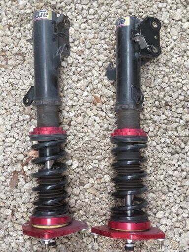 日参キューブ　Z12(2WD)用　Largus車高調　Spec-S 約3万km走行品