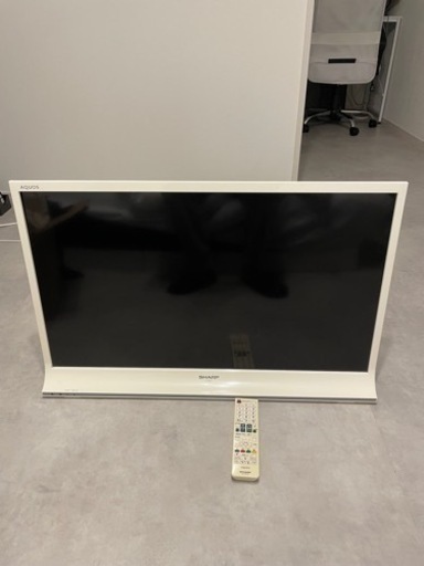SHARP AQUOS LC-32J10 ホワイト　テレビ