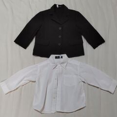 男の子フォーマルスーツ(サイズ90・美品)の画像