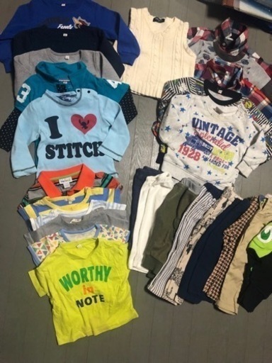 男の子　74点　＋おまけ　80cm