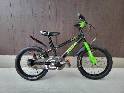 d-bike キッズバイク 16インチ 黒/緑 d-bike 16インチ d-bike キッズバイク 16インチ 黒/緑