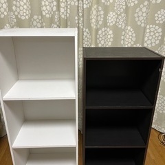 取引先決まりました カラーボックス 2点
