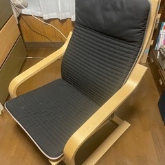 IKEA！イケア！チェア！オットマン付き