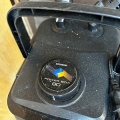 古い外部濾過　コトブキパワーボックス　３つの画像