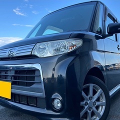 月々9千円〜分割可❗️車検2年付き！【名義変更代込み】広い車内！大人気‼️ダイハツ タントカスタム☆ナビ付き☆走行中DVD観れます☆ETC付き☆電動スライドドア☆ドライブレコーダー☆事故修復歴無し☆そのまま乗って帰れます！の画像