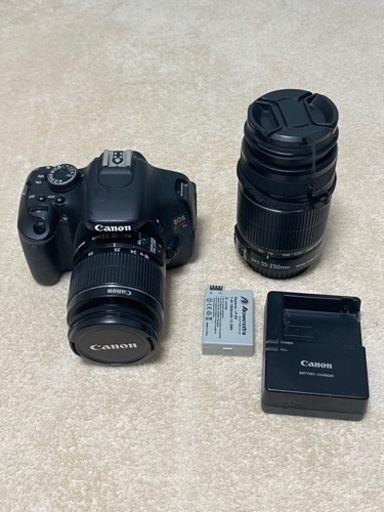 Canon kissx5 ダブルズームキット　一眼レフ