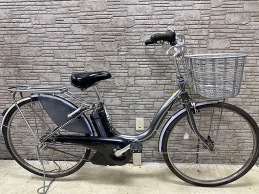 東京23区配達無料　新基準　ブリヂストン　アシスタ　6.6Ah リチウム 電動自転車 中古 1936