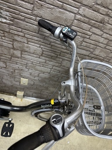 東京23区配達無料　新基準　ブリヂストン　アシスタ　6.6Ah リチウム 電動自転車 中古 1936