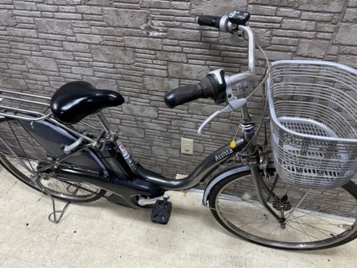 東京23区配達無料　新基準　ブリヂストン　アシスタ　6.6Ah リチウム 電動自転車 中古 1936