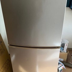 冷蔵庫:SHARP SJ-K 14LD-T 140L ジャンクの画像