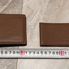 COACH　二つ折り財布＋パスケース
