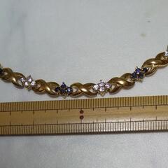 ★新品▪半額以下★IEI ミッドナイトブルー宝飾ネックレスの画像