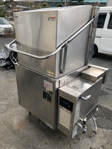 福岡県内送無料　フジマック ドアタイプ洗浄機 FDW60FL75 LPG(プロパンガス)