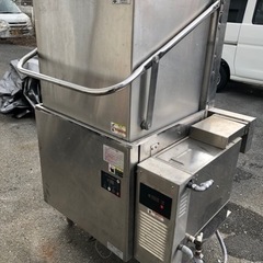 福岡県内送無料　フジマック ドアタイプ洗浄機 FDW60FL75 LPG(プロパンガス)