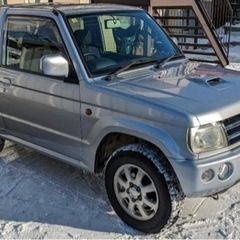 4.5万km 車検2025/12 三菱 パジェロミニ 4WD 軽...
