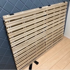 (成約)すのこベッド　ダブル