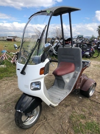 ホンダ　ジャイロキャノピー　書類付部品、レストアベース車