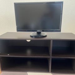 テレビ、テレビ台セットであげます！