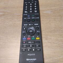 SHARP AQUOS リモコン