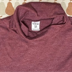 女の子用🎀ボルドーの長袖カットソー🎀120くらいの画像
