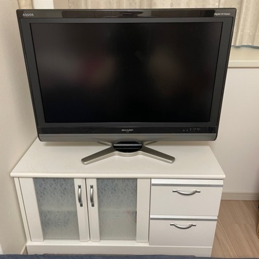 【お得なセット販売】SHARP AQUOS 32型 液晶テレビ テレビ台付き