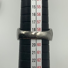 Pt900 プラチナ900 キルティング　ダイヤモンドリング　11.4g 約19号