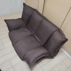 ローソファ[リクライニング可能なのでソファベッドにもなります]